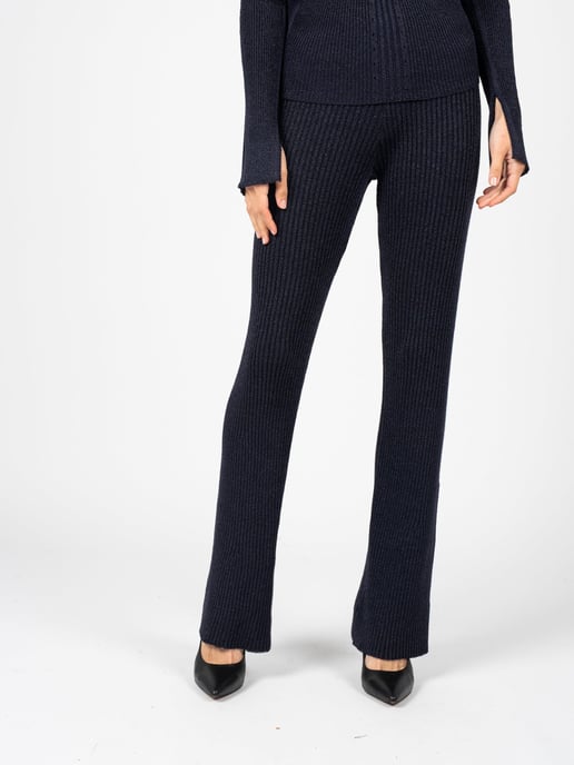 Pinko Pantalón Campanello Mujer Azul - Image 3