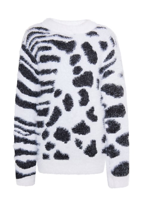 Mymo Knitted pullover Girls white - Image 1
