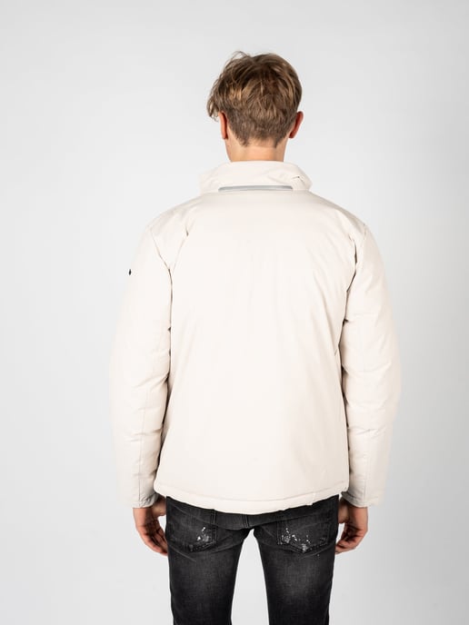 Chaqueta Geox Spherica Short Hombre Off-White - Image 4