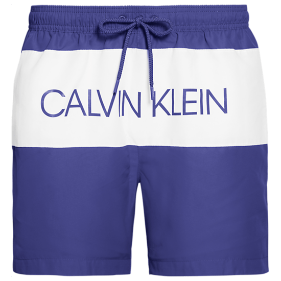 Traje de baño de Calvin Klein para hombre con cordón y detalles de cinta completa - Image 1