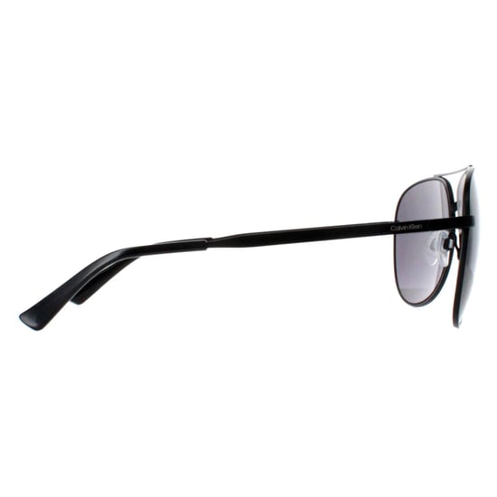 Calvin Klein Aviator Mens Semi Matte Black Grey CK22124S