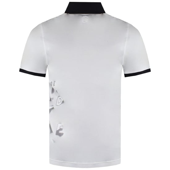 Under Armour Stephen Curry Collared White Men Vanish Golf Polo Shirt 1361874 100