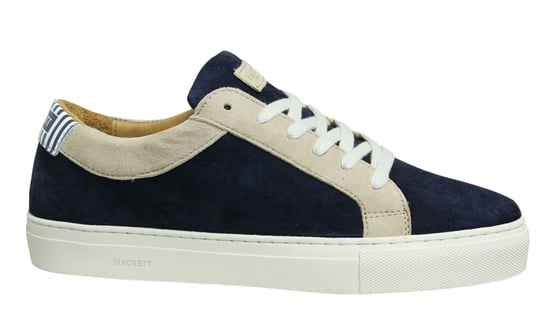 Hackett London Hunt Mens Navy Trainers