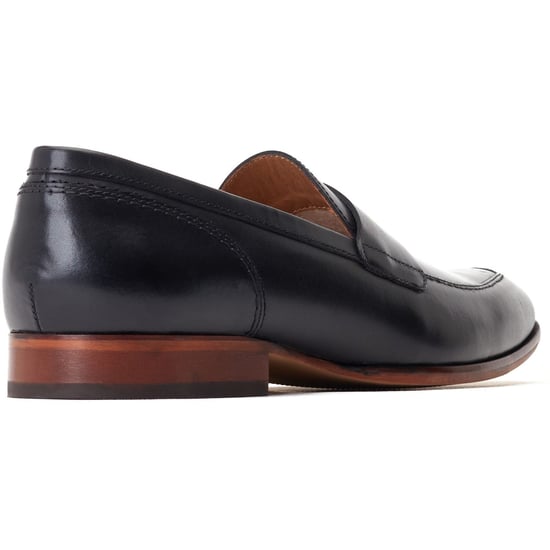Base London Bruno Leather Men's Black Loafers - Image 2