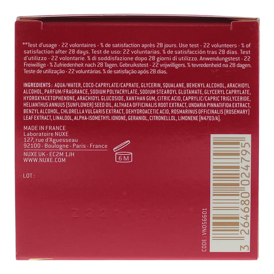 Crema Velvet Reafirmante Merveillance Lift de Nuxe 50ml - Image 4