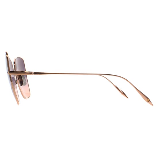 Dita Cat Eye Womens Rose Gold Dark Grey to Peach Gradient Zazoe