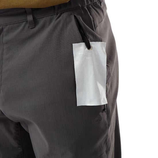 Craghoppers Mens Kiwi Pro II Convertible Trousers (Lead Grey) - Image 3