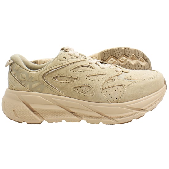 Hoka One Clifton L Unisex Braune Turnschuhe - Image 2
