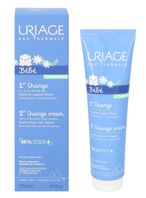 Crema Uriage Bebé 1er Cambio 100 ml - Image 1
