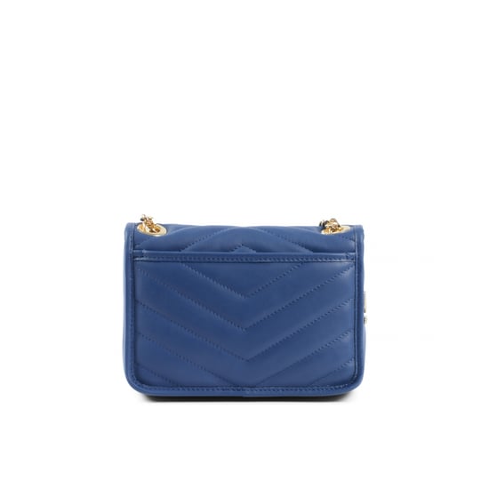19V69 Italia Womens Handbag Blue 10507 SAUVAGE BLUETTE