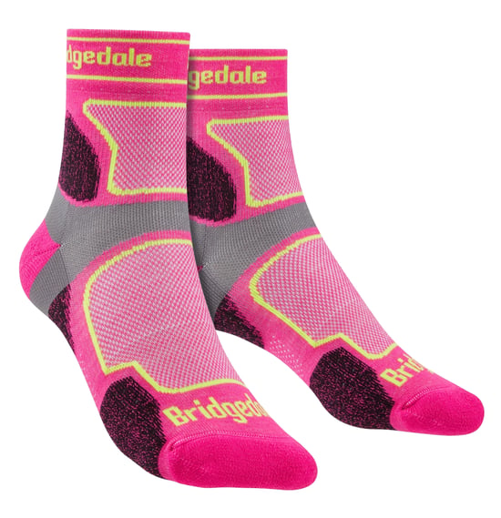 Bridgedale - Calcetines running ultraligeros merino - Rosa - Image 1