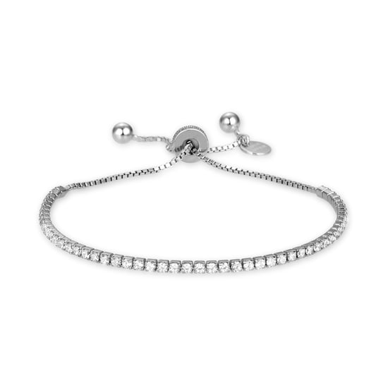 Pulsera Luxenter de Plata de Ley 925 con Circonita Brillante acabada en rodio - Kileh - Image 1
