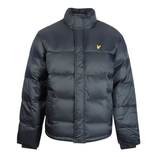 Chaqueta acolchada negra acolchada de Lyle & Scott - Image 1