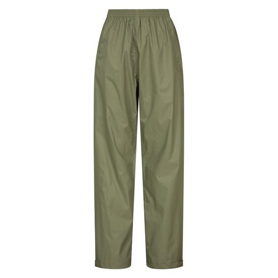 Mountain Warehouse Womens/Ladies Pakka Waterproof Over Trousers (Khaki) - Image 1