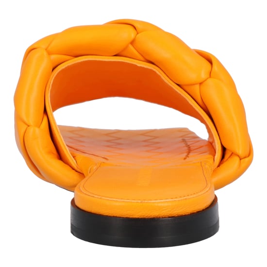 Bottega Veneta Lido Flat Sandal orange - Image 4