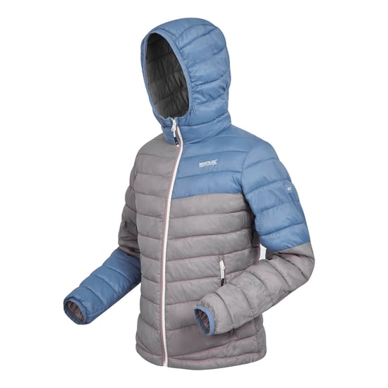 Regatta Womens/Ladies Hillpack II Hooded Padded Jacket (Heather/Coronet Blue)