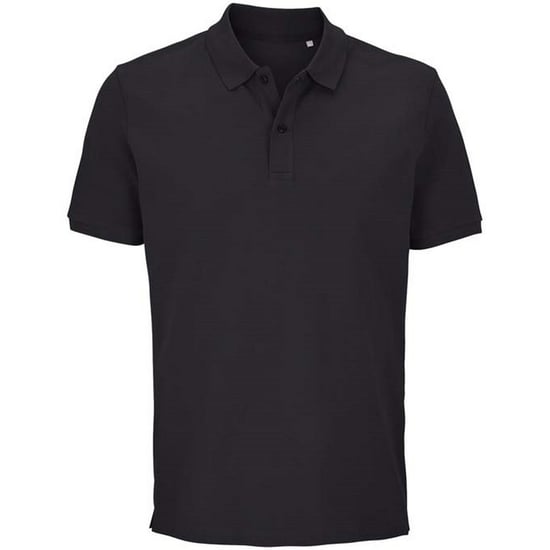 SOLS Unisex Adult Pegase Pique Polo Shirt (Carbon Grey) - Image 1