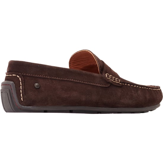Base London Collins Leather Men's Dark Brown Loafers - Image 2