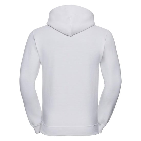 Russell Colour Mens Hooded Sweatshirt / Hoodie (White) - Image 2