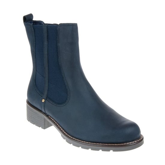 Clarks Orinoco Club Womens Navy Blue Boots