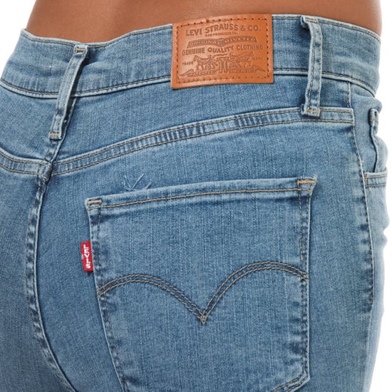 Women's Levis 720 High Rise Super Skinny Jeans in Light Blue