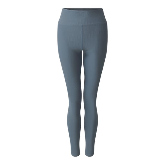 Dare 2B Womens/Ladies Hustle Ribbed Leggings (Element Grey) - Image 1