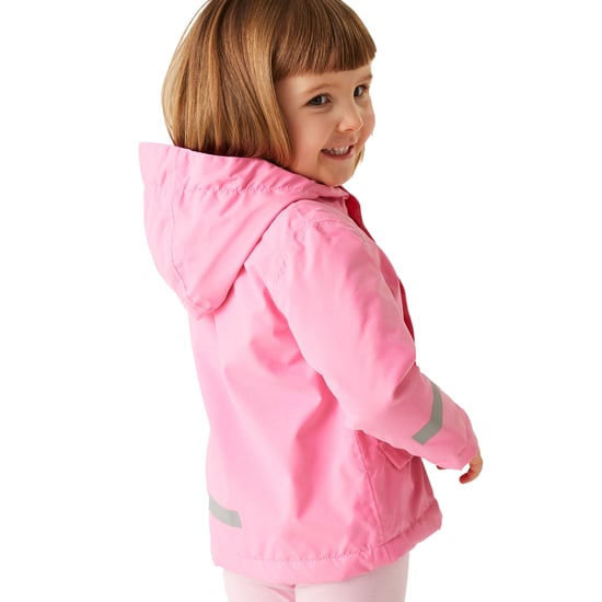 Regatta Childrens/Kids Luna The Unicorn Waterproof Jacket (Sweet Pink) - Image 4