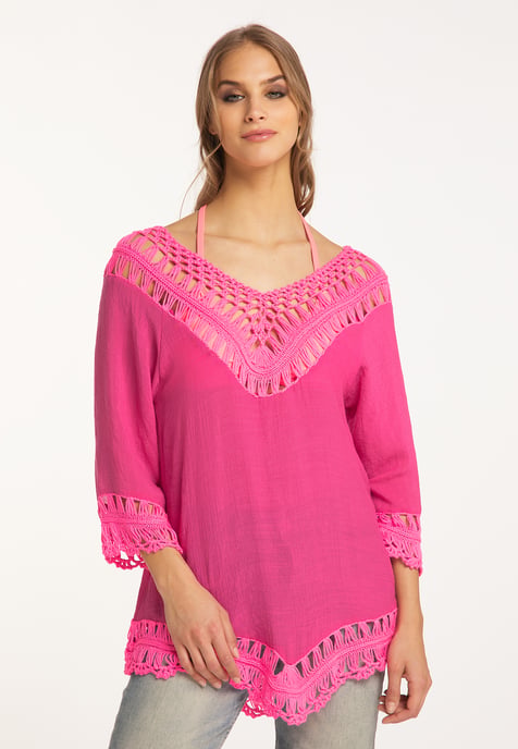 IZIA tunic with crochet part mahisha - Image 2