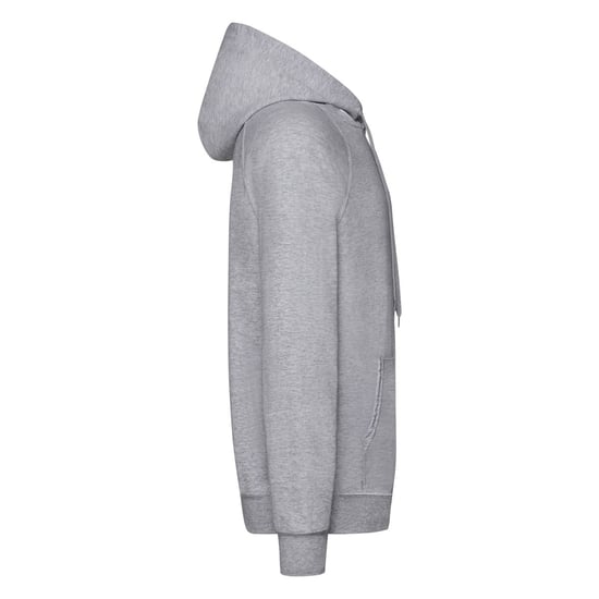 Fruit Of The Loom Unisex Adult Lightweight Hooded Sweatshirt (Heather Grey) - Image 3
