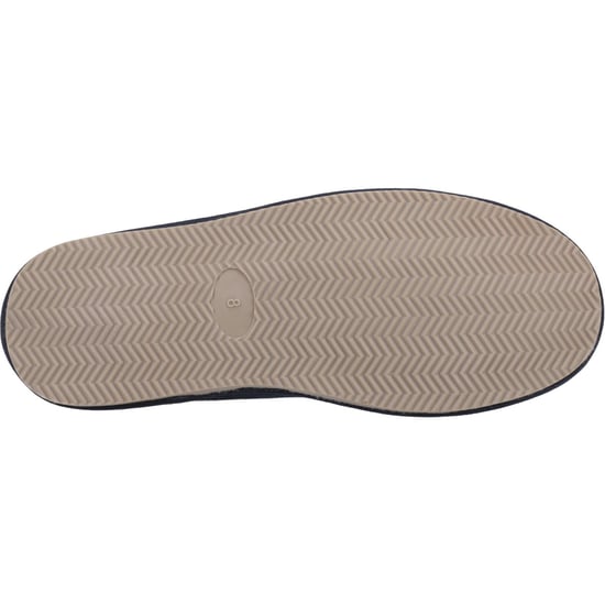 Hush Puppies Charles Suede Men's Navy Slippers - Image 3