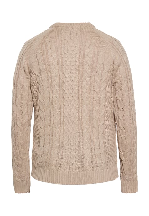 Mo Knitted pullover Men camel - Image 2