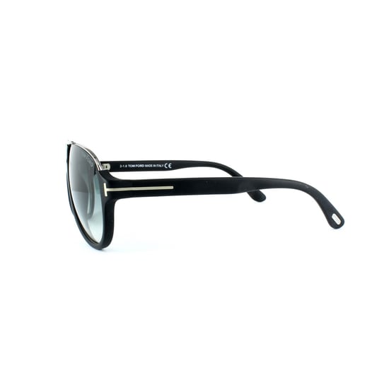 Gafas de sol Tom Ford 0334 Dimitry 02W Negro Mate Gradiente Azul Gris - Image 3