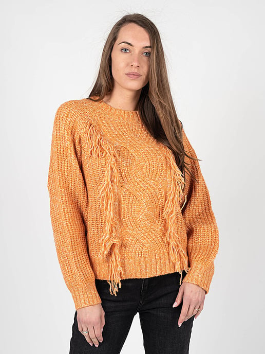 Silvian Heach Suéter de mujer naranja - Image 3