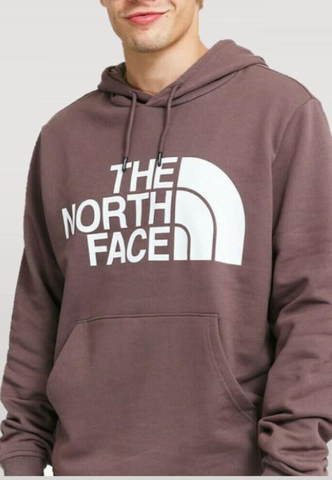 Sudadera con capucha The North Face Standard para hombre en morado grafito - Image 3