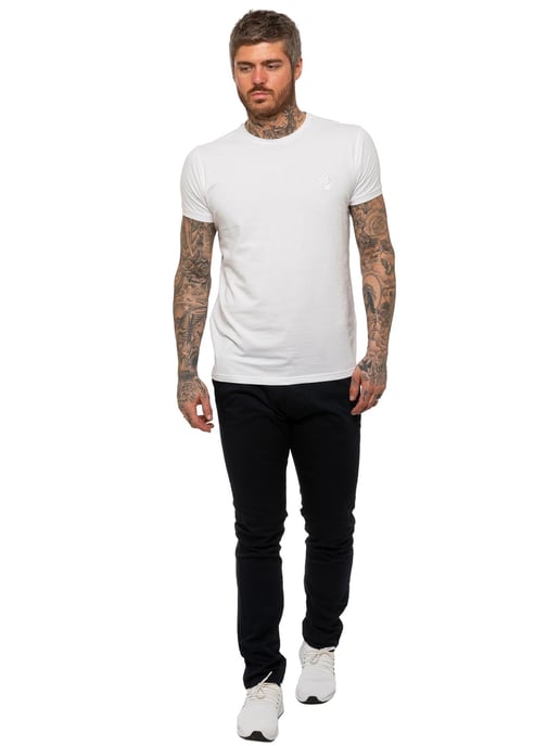 Enzo | Pantalones Chino Slim Fit de Stretch para Hombres - Marino - Image 6