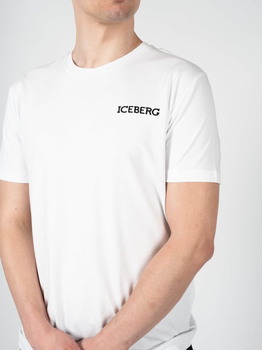 Iceberg T-Shirt del hombre Blanco - Image 5