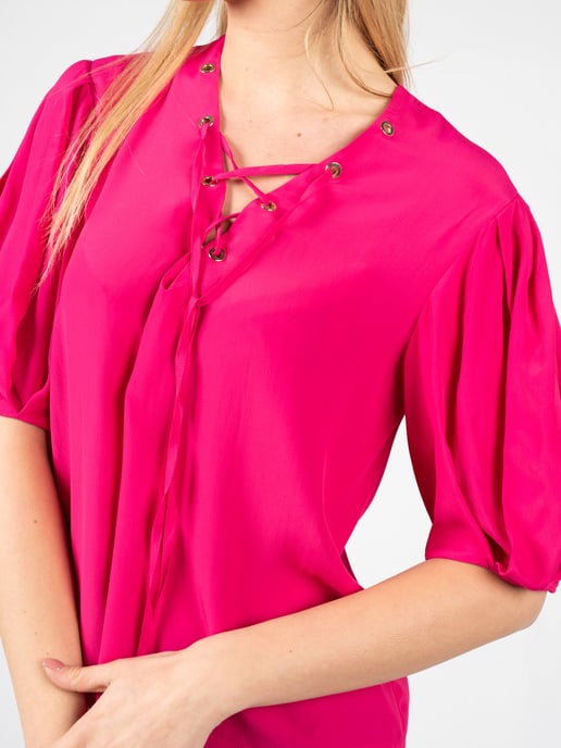 Pinko Blusa Benigno de mujer rosado - Image 5