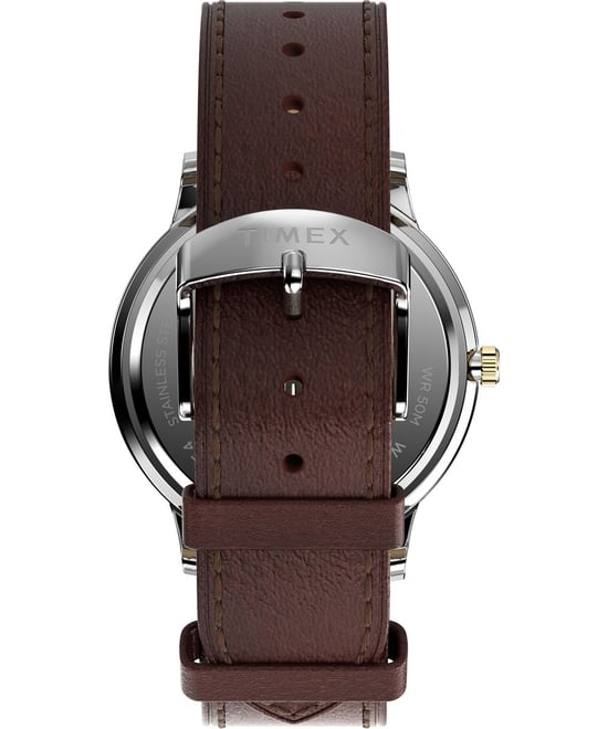 Timex Waterbury Classic Moon Phase Men's Brown Watch TW2W75600 - Image 3