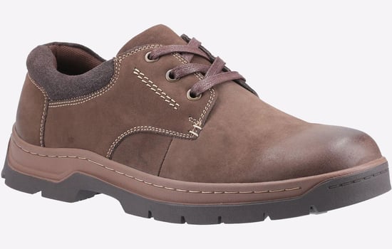 Cotswold Thickwood Burnished Leather Shoes - Image 2