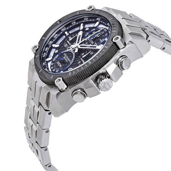 Bulova Precisionist / Champlain Men's Silver Watch 98B316 - Image 3