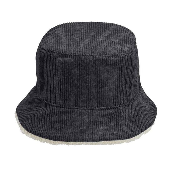 SOLS Unisex Adult 2 in 1 Reversible Bucket Hat (Carbon Grey/Beige) - Image 2