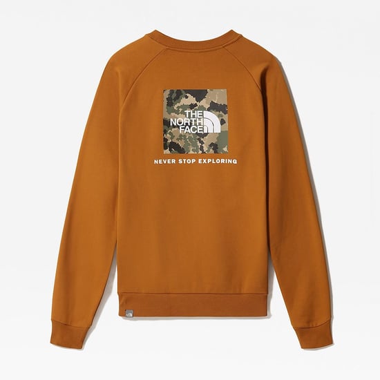 The North Face Raglan Back Box Sudadera con cuello redondo para hombre Bronceado - Image 4