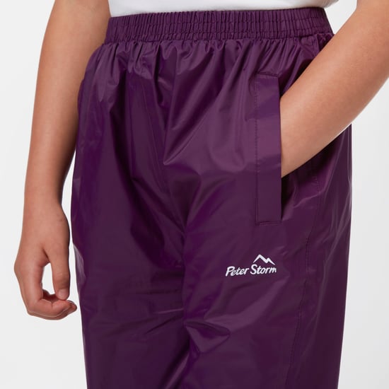 Peter Storm Kids' Waterproof and Breathable Packable Pants for Walking & Hiking