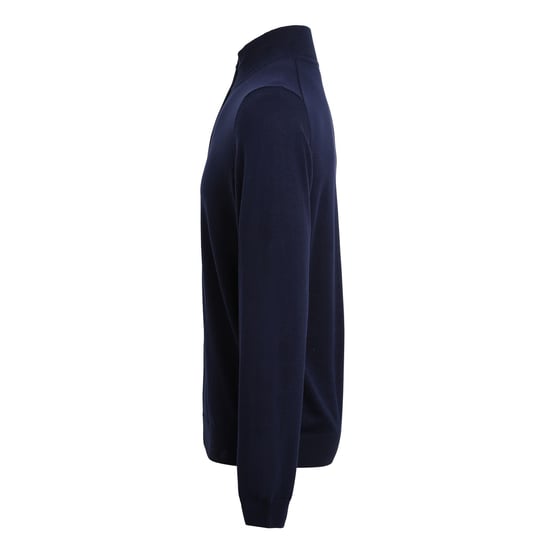 Premier Mens Zip Neck Sweatshirt (Navy) - Image 3