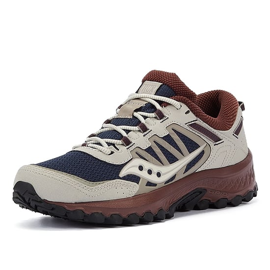 Saucony Grid Peak Navy/Dove Trainers - Image 3
