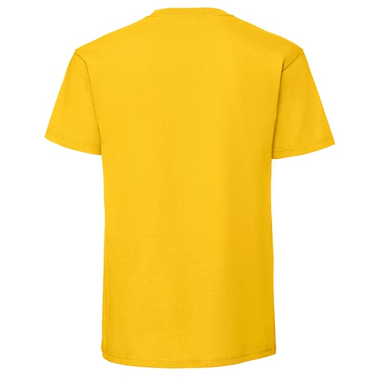 Fruit Of The Loom Mens Ringspun Premium T-Shirt (Sunflower) - Image 2