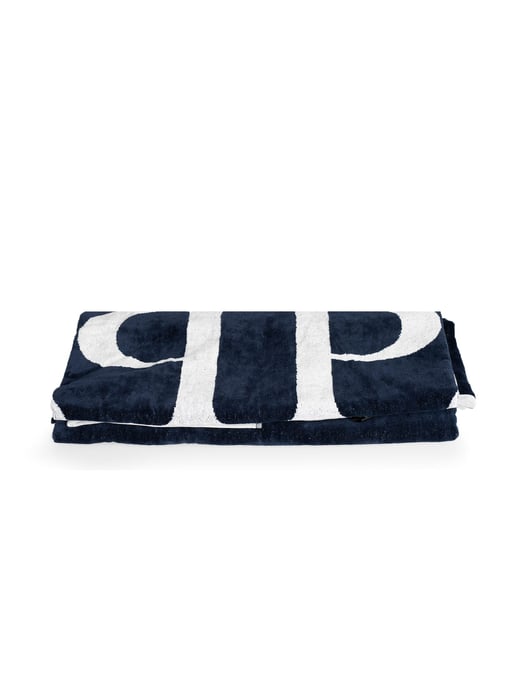 Philipp Plein Towel Beach Towel Woman's Black