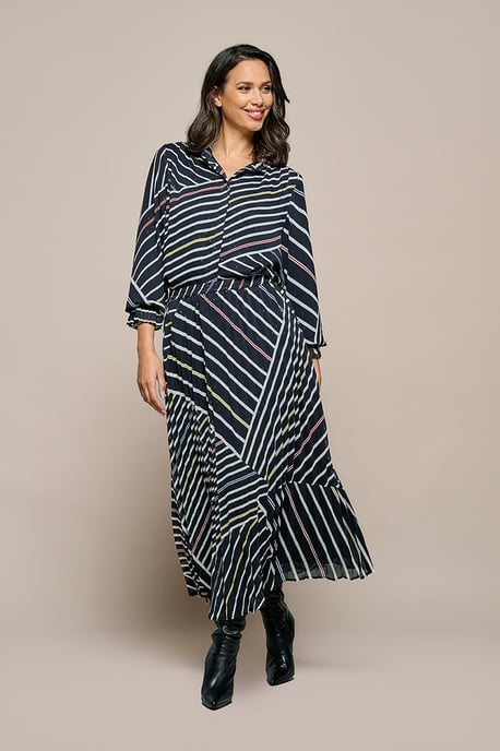 Norita Print Rok Zwart / Multi - Image 1