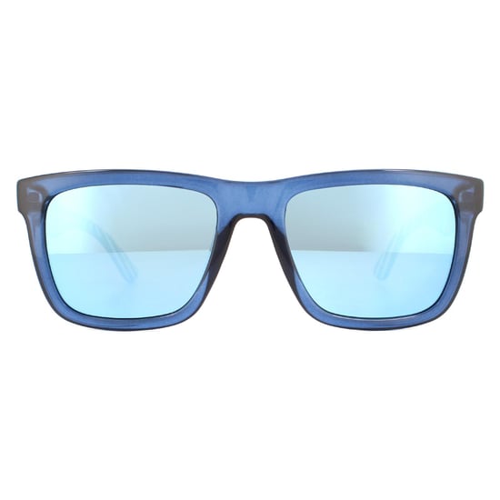 Lacoste Rectangle Mens Blue Blue Mirror Sunglasses