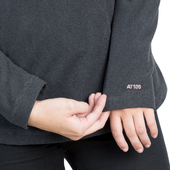 Trespass Womens/Ladies Meadows Fleece Top (Charcoal Grey)